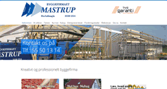 Desktop Screenshot of mastrupbyg.dk